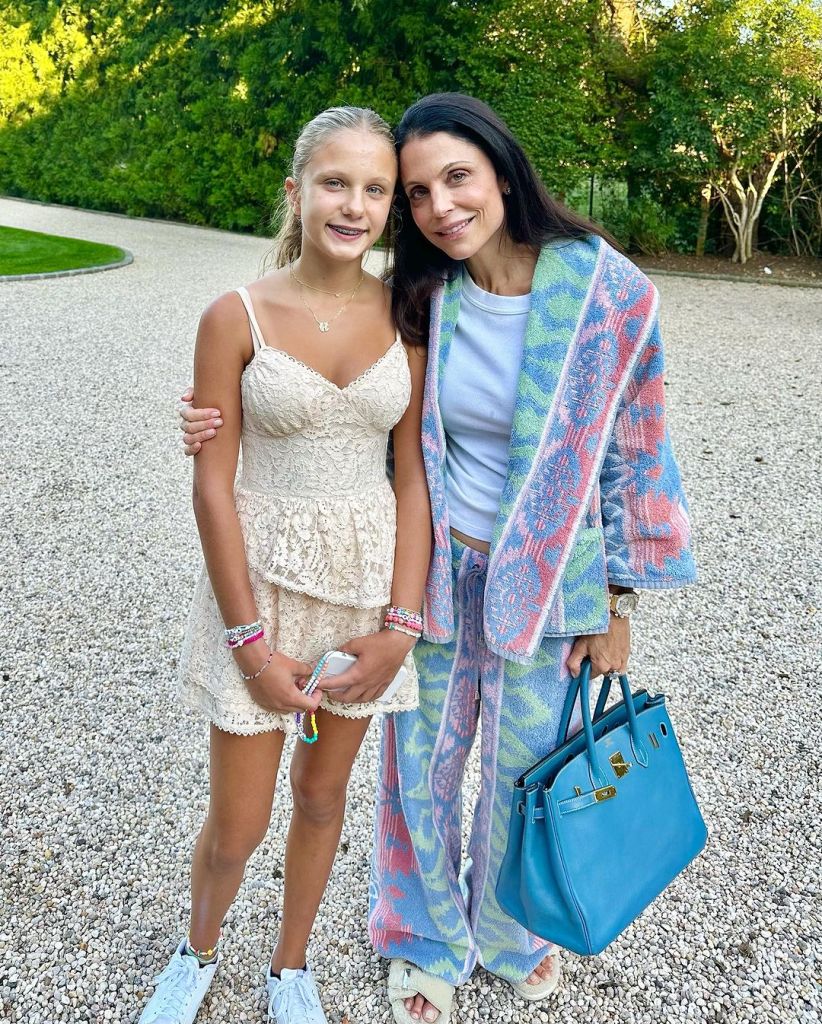 Bethenny Frankel and daughter via Instagram